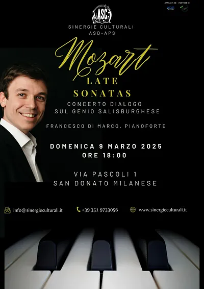 La locandina: Mozart, Late Sonatas